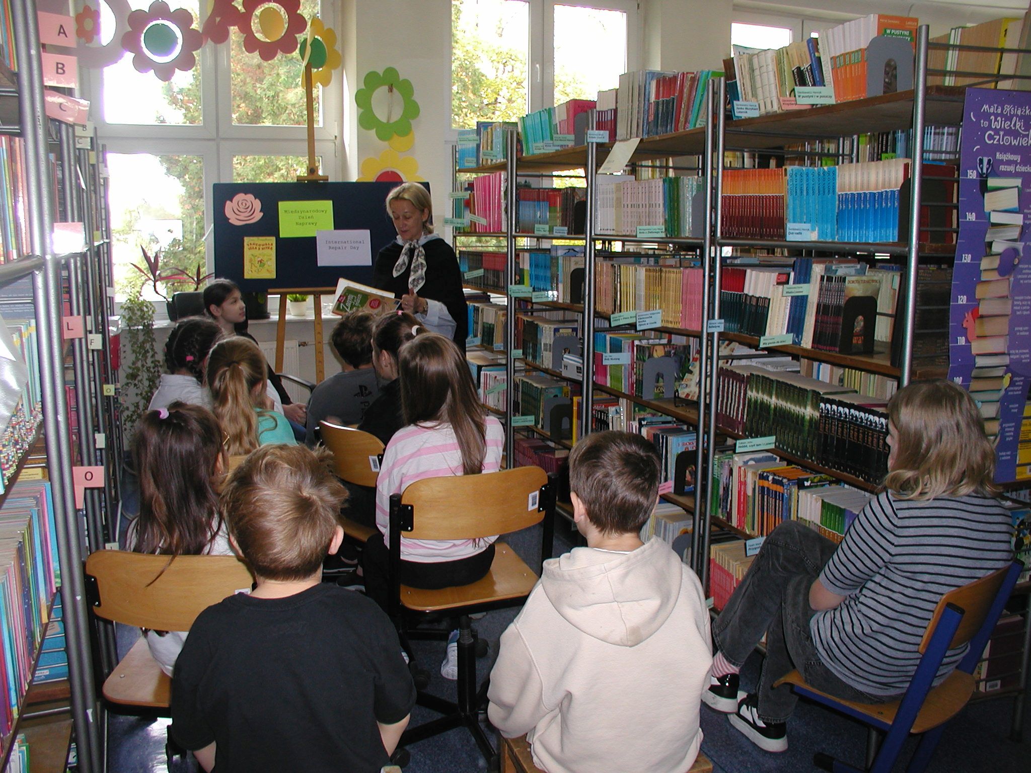 Dzień naprawy w bibliotece