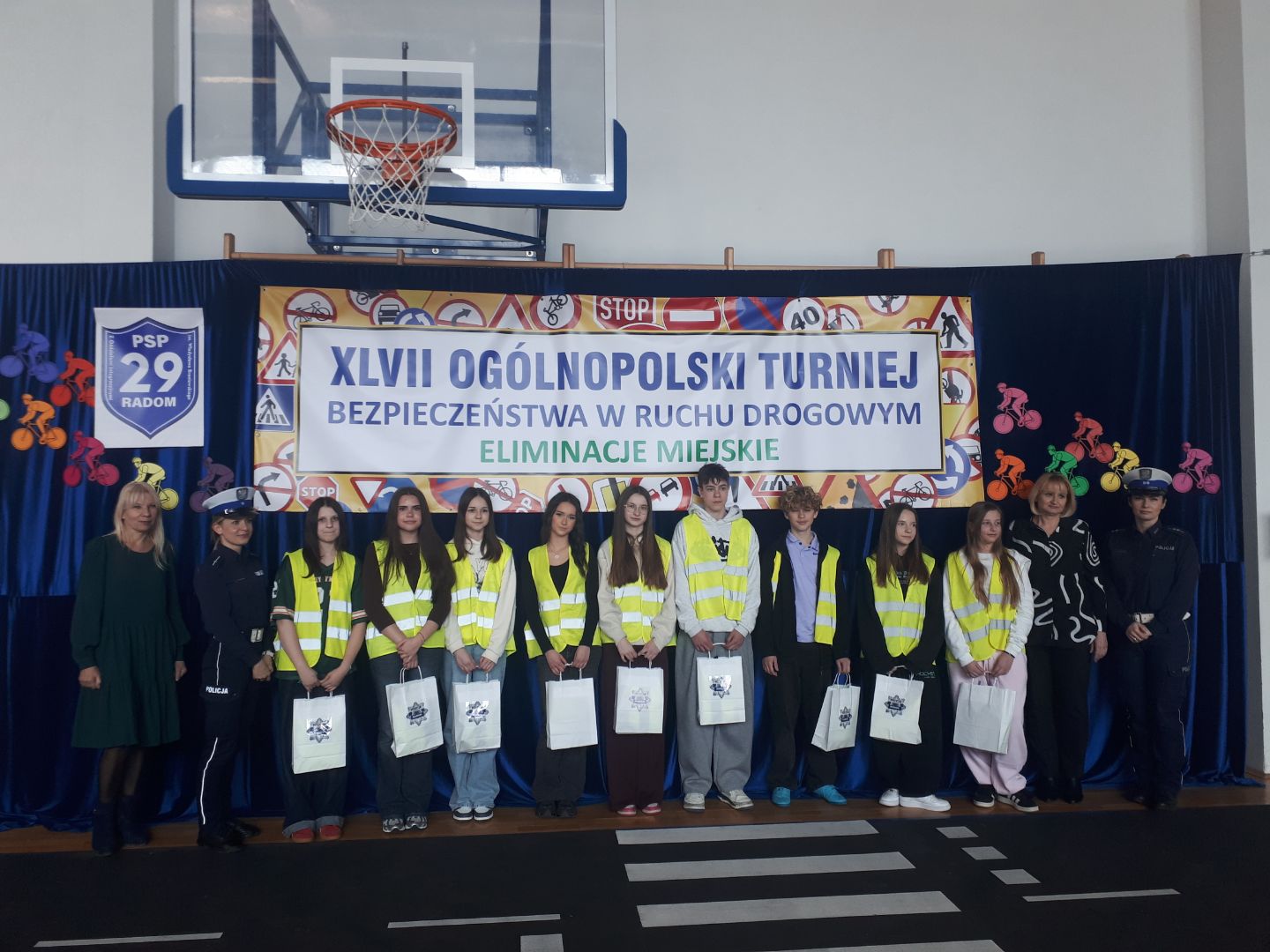 Sukces drużyny w 47 edycji Ogólnopolskiego Turnieju Bezpieczeństwa w Ruchu Drogowym.