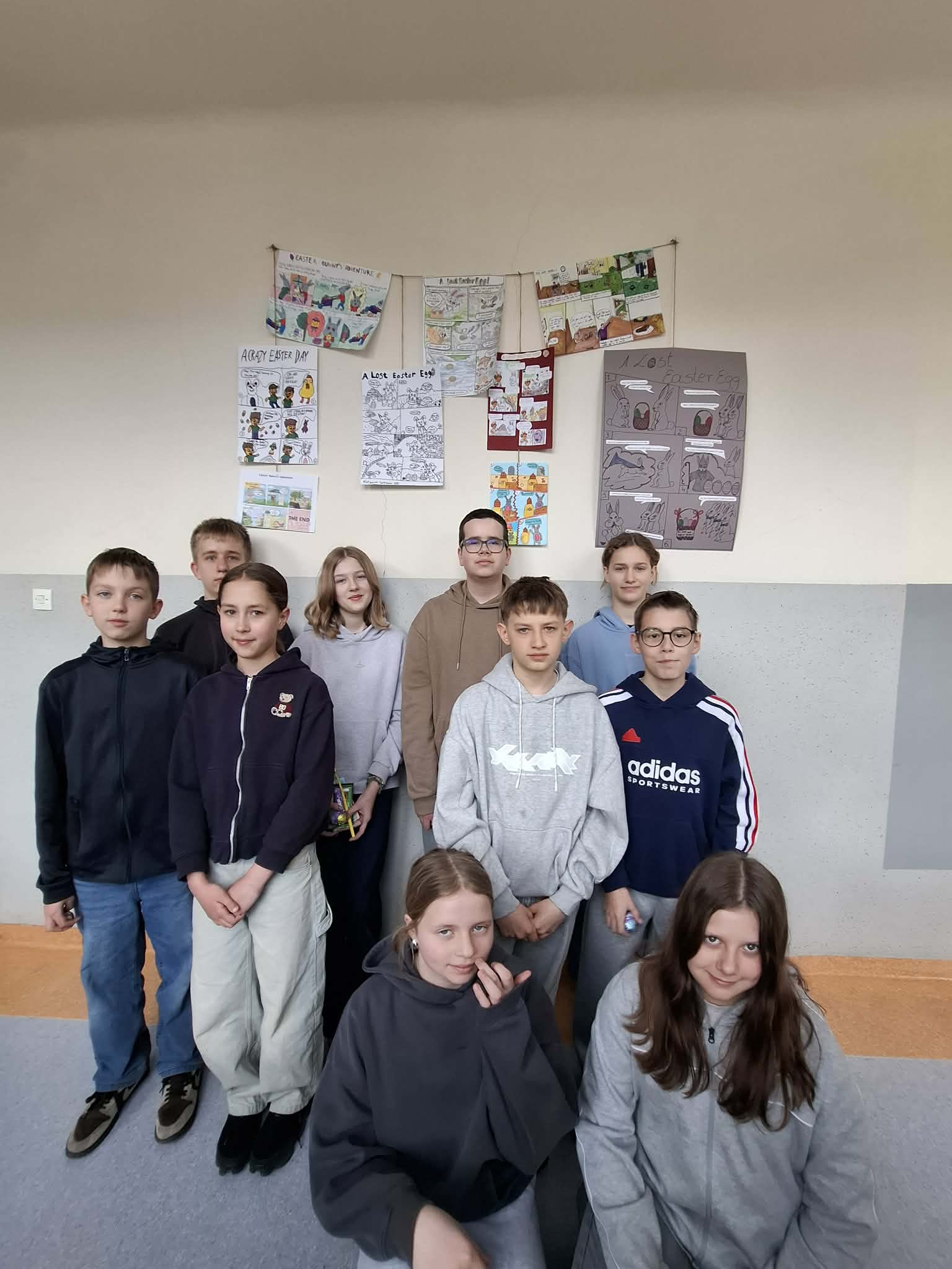 Podsumowanie Świątecznego Konkursu Języka Angielskiego - Easter Comic